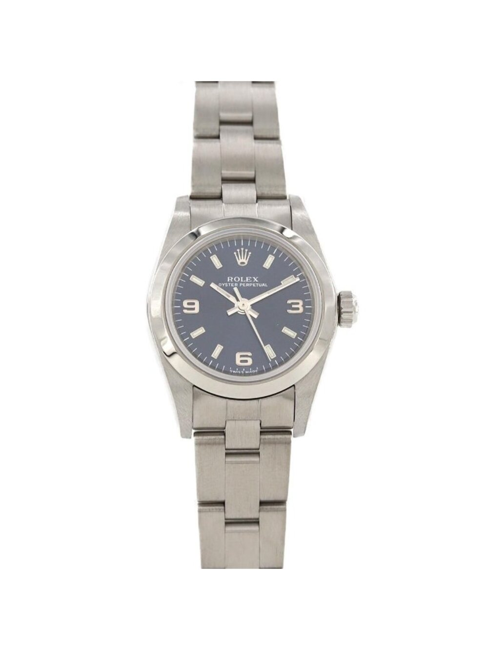 Rolex Oyster Perpetual SS Automatic Winding a Number Watch